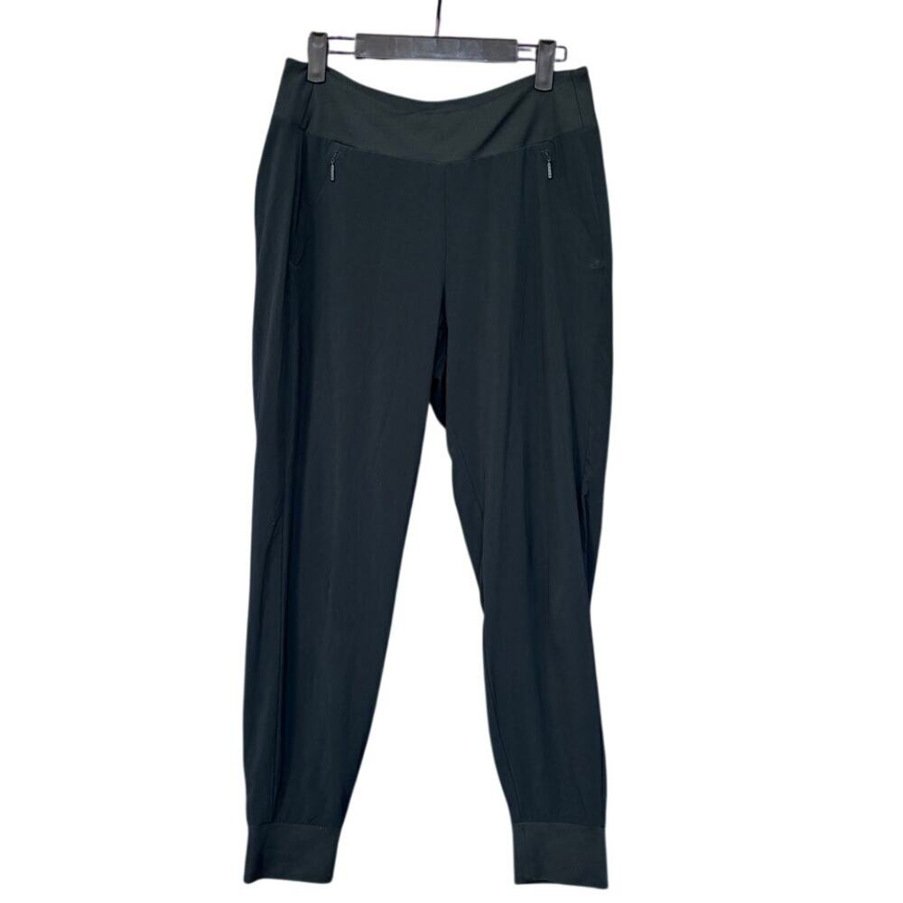 Athleta Lined Soho Jogger Athletic Pants Pant Athleisure Black Yoga